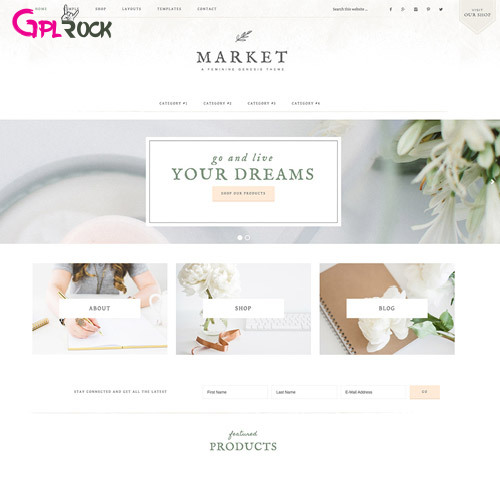 StudioPress Market Pro Genesis WordPress Theme